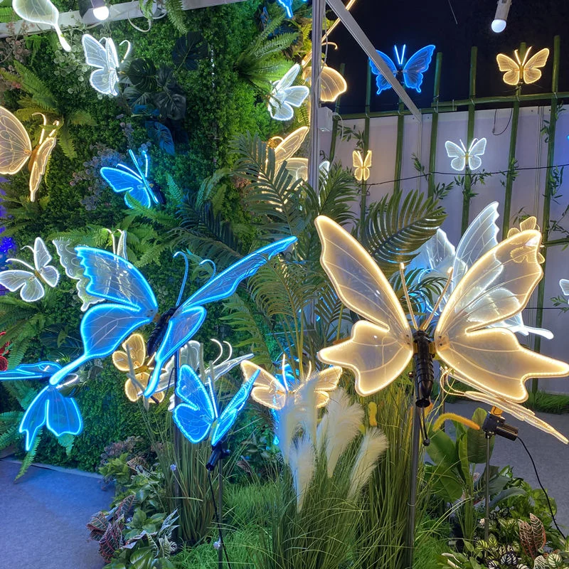 Dynamic LED Butterfly Lights for Landscape Displays product view