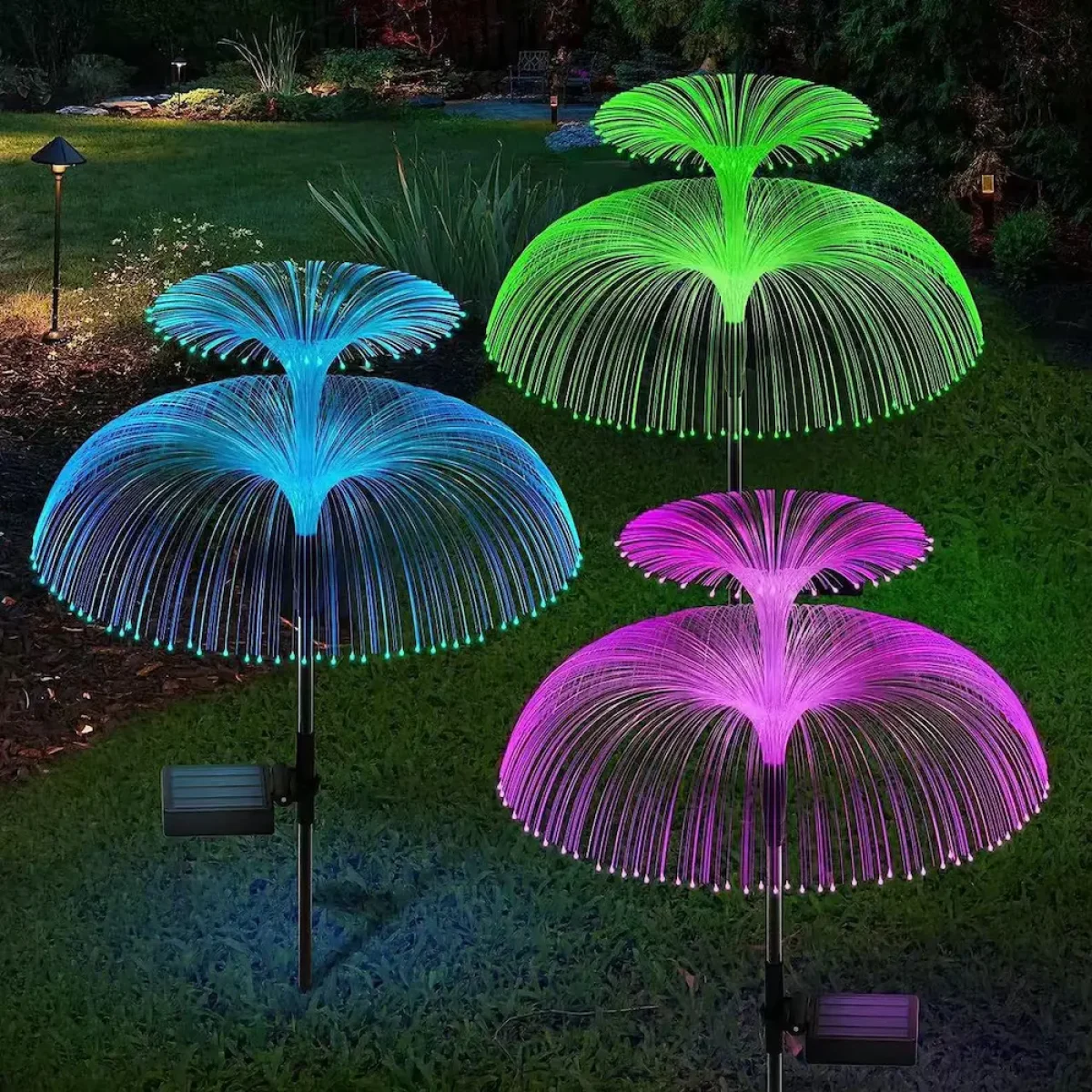Solar Jellyfish Ground Stake Lights