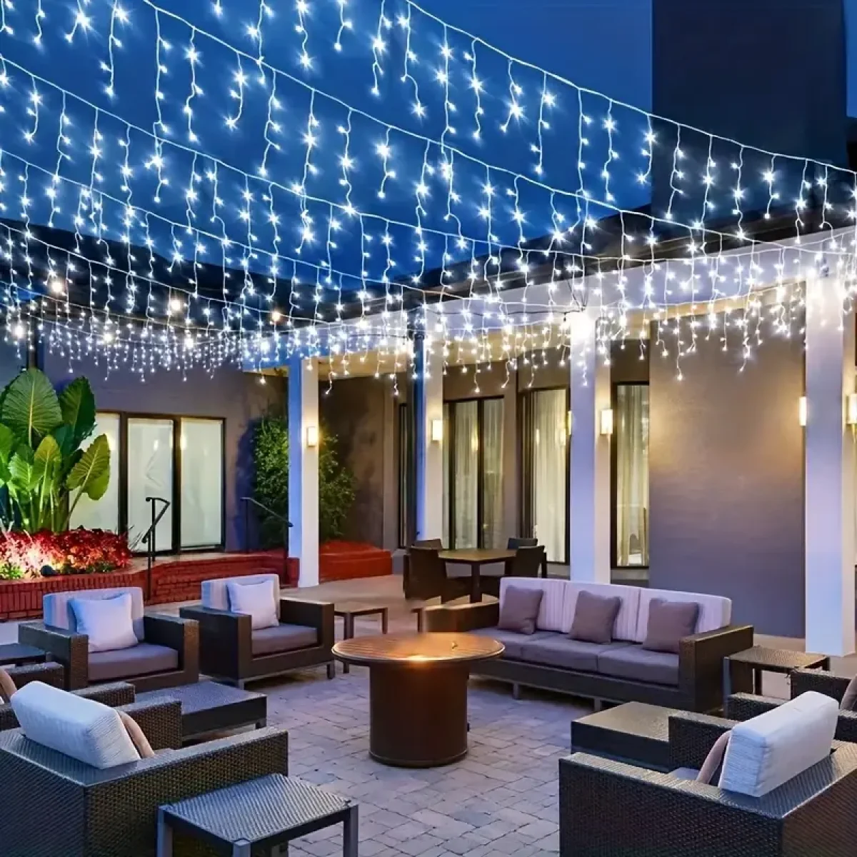Solar Icicle String Lights for Wholesale Supply product view