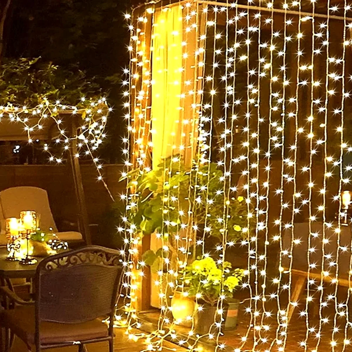 Curtain & Waterfall Backdrop Lights